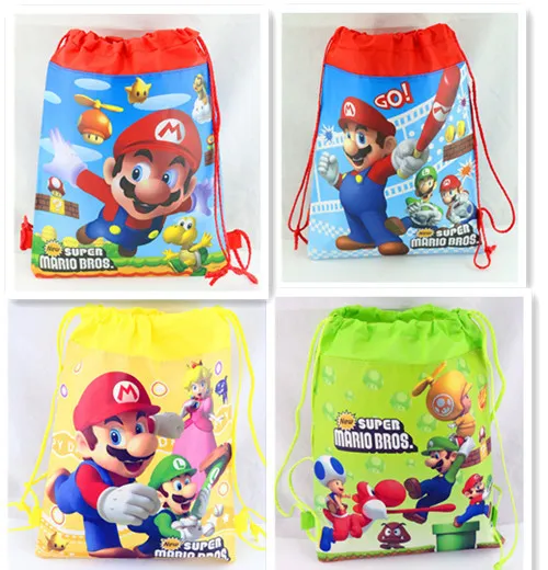 תיק שרוך לילדים סופר מריו Super Mario