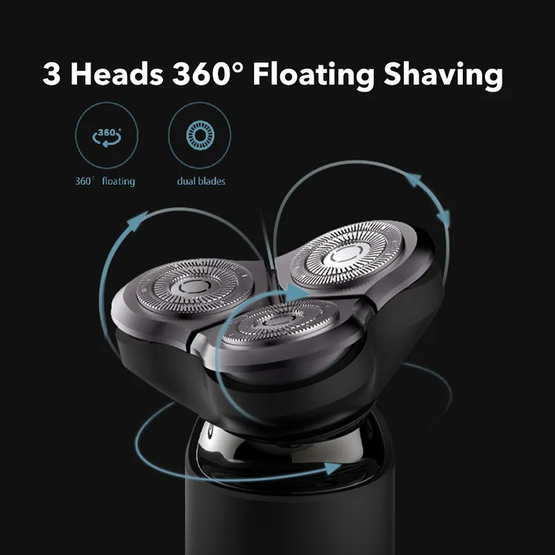 ⁦ראש סכינים מקורי למכונת גילוח שיאומי Xiaomi Mijia S500 S300⁩ – תמונה ⁦5⁩
