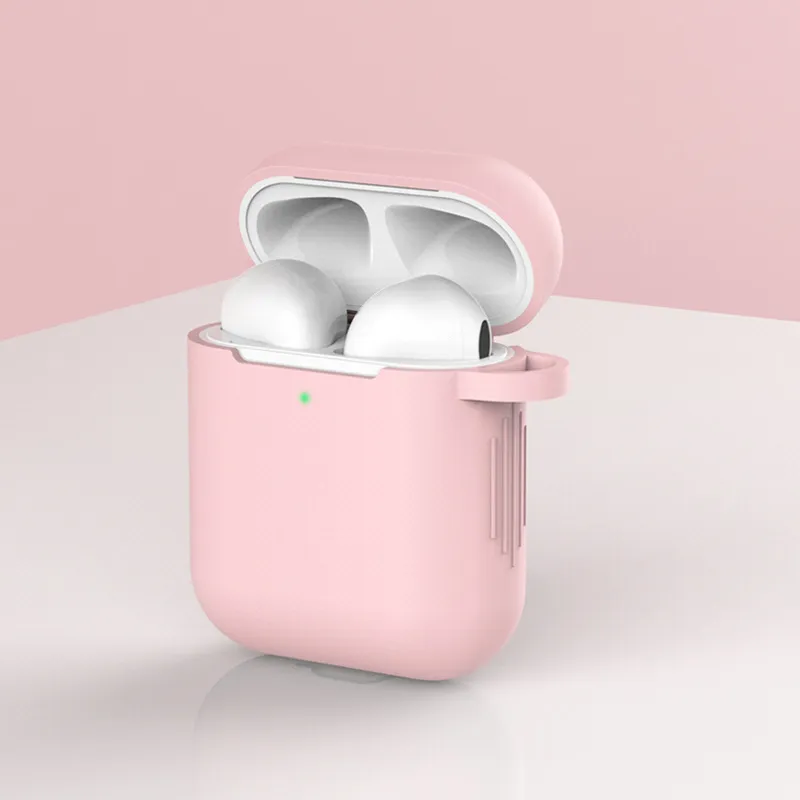 ⁦כיסוי לאיירפודס לאוזניות Apple Airpods 1/2 – מגוון צבעים לבחירה⁩ – תמונה ⁦5⁩