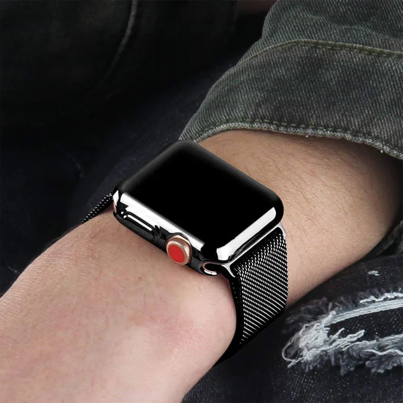⁦כיסוי TPU מלא לשעון חכם אפל ווטש Apple Watch 40mm⁩ – תמונה ⁦6⁩