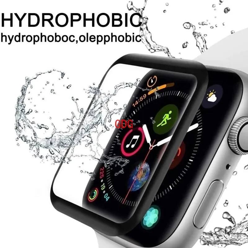 4 מגני מסך זכוכית לשעון אפל Apple Watch 40mm – תמונה 3