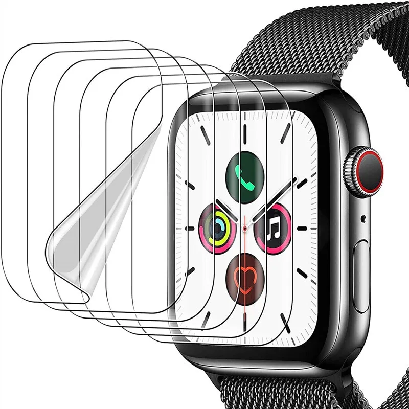 3 מגני מסך סיליקון לשעון אפל Apple Watch 41mm – תמונה 6