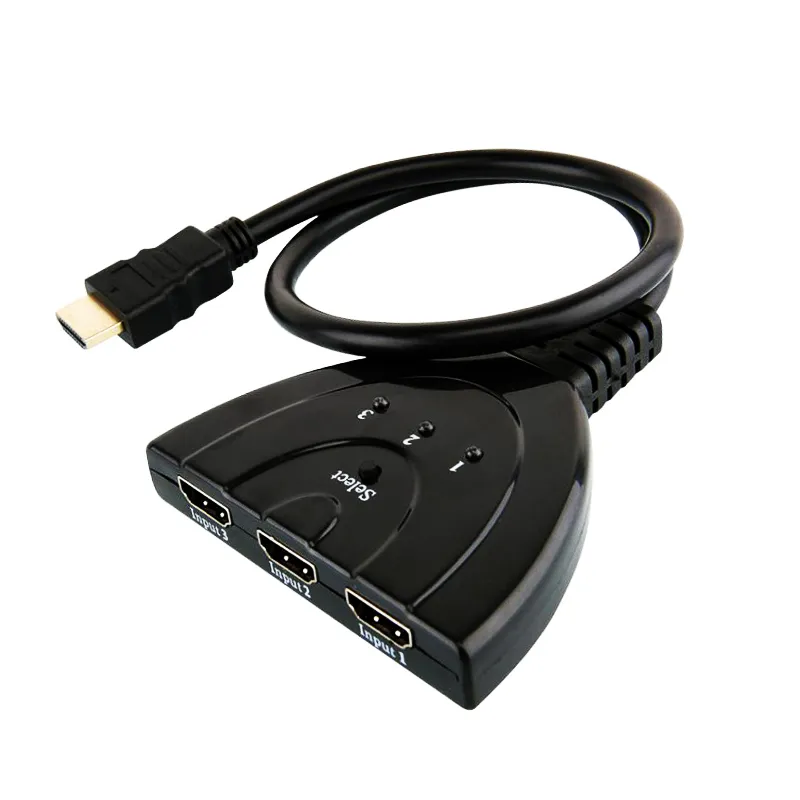 ⁦בורר/מפצל HDMI שלוש כניסות באיכות 4K!⁩ – תמונה ⁦7⁩
