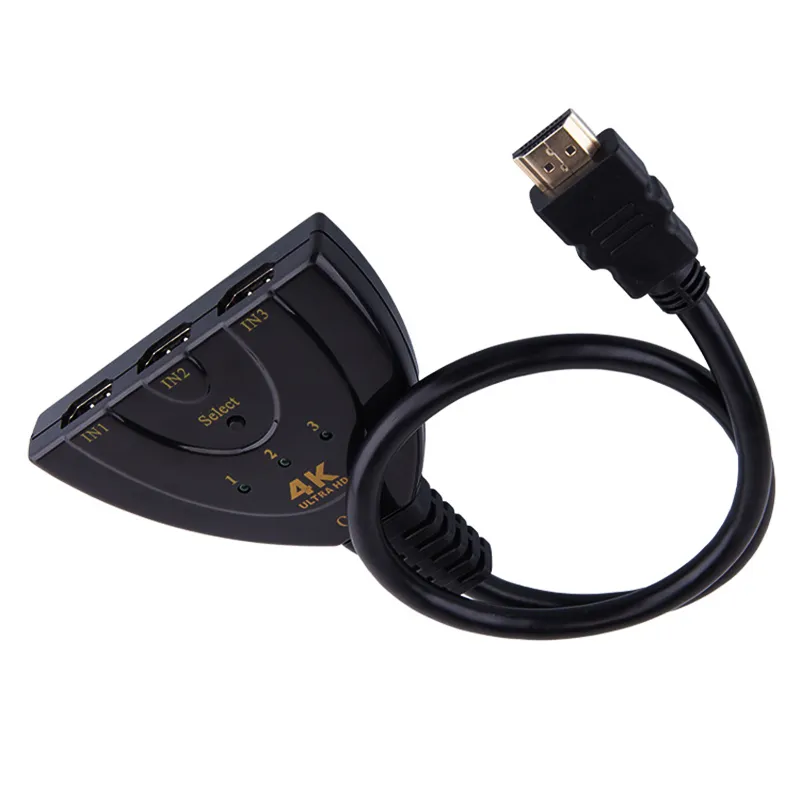⁦בורר/מפצל HDMI שלוש כניסות באיכות 4K!⁩ – תמונה ⁦6⁩