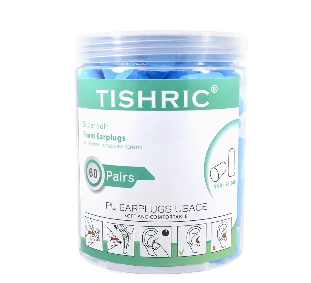 אטמים לאוזניים עם הנחתת רעש גבוהה מבית TISHRIC - 60/120/160 יח' לבחירה אטמים לאוזניים עם הנחתת רעש גבוהה מבית TISHRIC - 60/120/160 יח' לבחירה