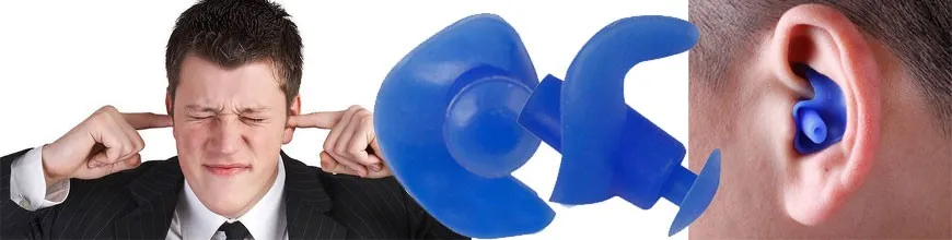 אטמי אוזניים לשקט מוחלט עשויים סיליקון איכותי – 100% שקט לאוזניים!