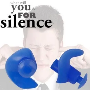 אטמי אוזניים לשקט מוחלט עשויים סיליקון איכותי – 100% שקט לאוזניים!