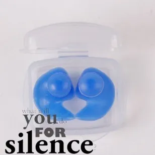 אטמי אוזניים לשקט מוחלט עשויים סיליקון איכותי – 100% שקט לאוזניים!