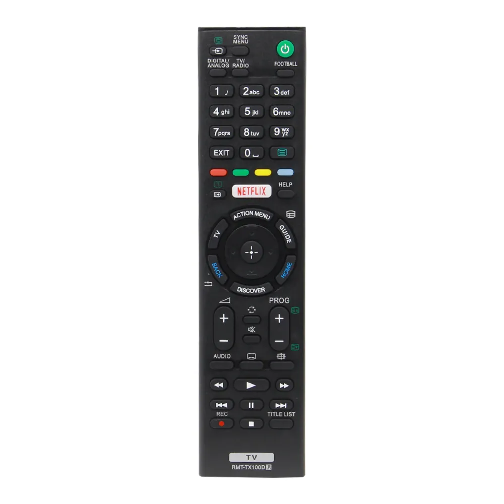 שלט רחוק אוניברסלי לטלוויזיות SONY סוני RMT-TX100D