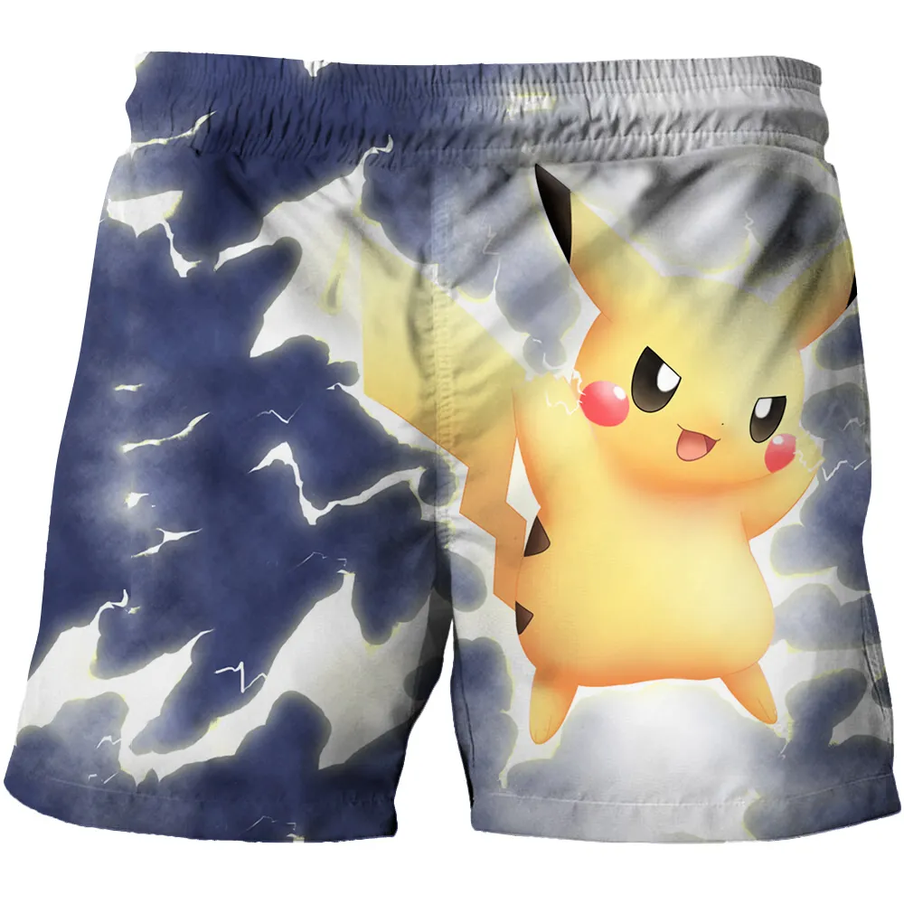 מכנסיים קצרים בהדפסים של פוקימון Pokémon! – תמונה 3