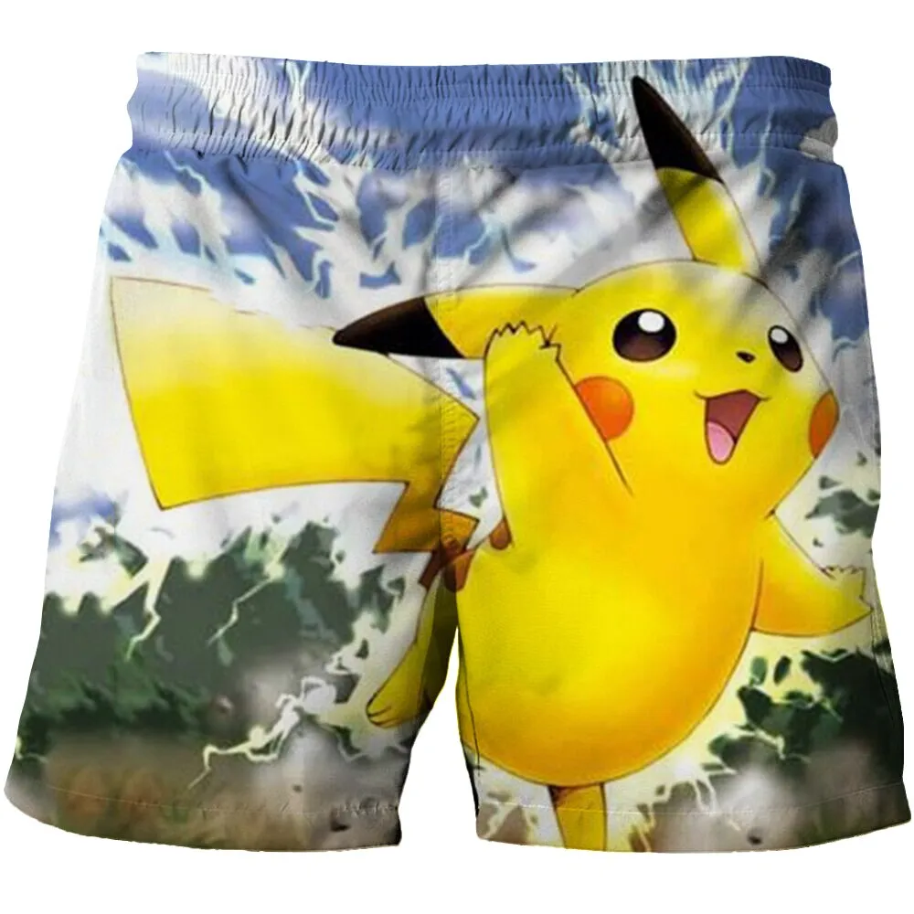 מכנסיים קצרים בהדפסים של פוקימון Pokémon! – תמונה 5