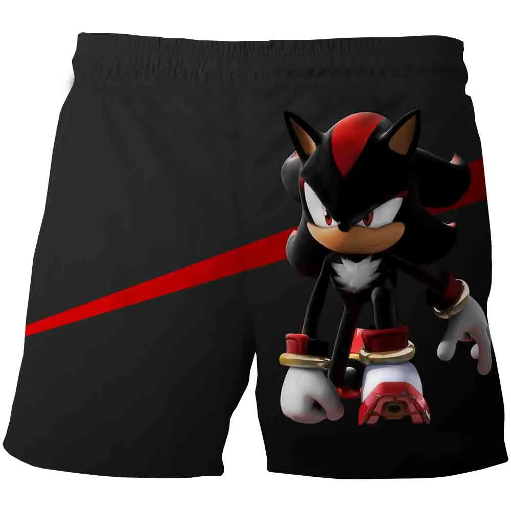 ⁦מכנסיים קצרים בהדפסים של סוניק Sonic!⁩ – תמונה ⁦6⁩