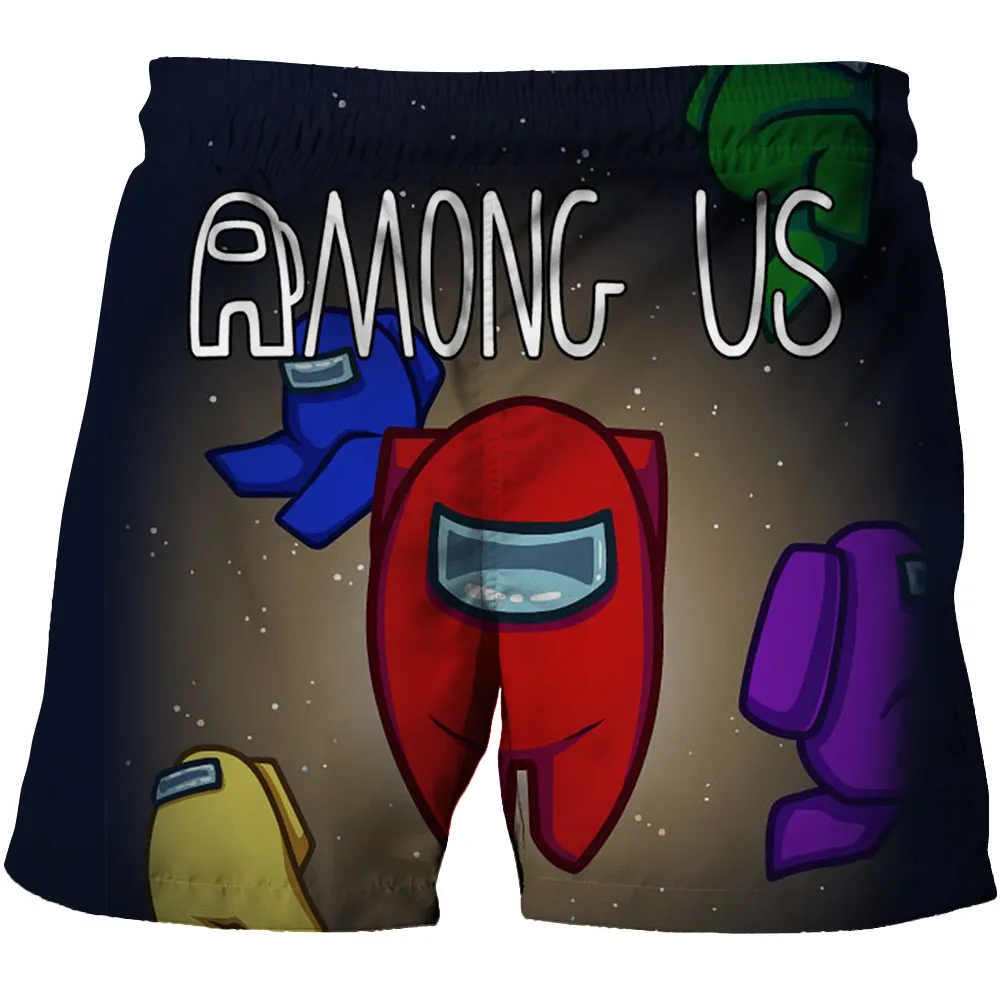 מכנסיים קצרים בהדפסים של אמונג אס Among Us! – תמונה 5