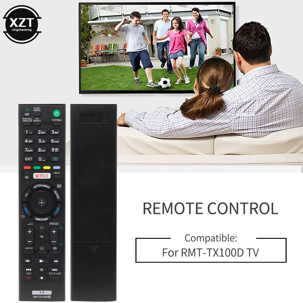 ⁦שלט רחוק אוניברסלי לטלוויזיות SONY סוני RMT-TX100D⁩ – תמונה ⁦2⁩