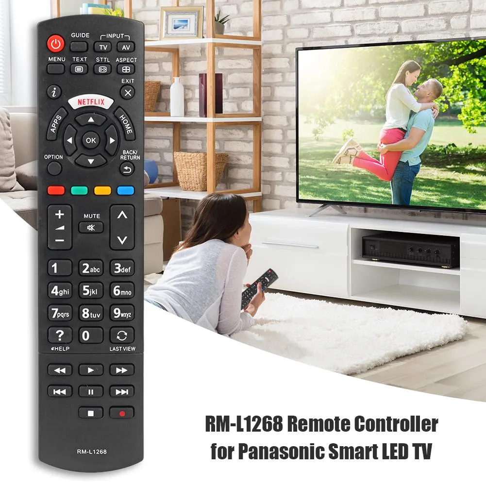 שלט לטלוויזיה חכמה פנסוניק Panasonic דגם RM-L1268 – תמונה 3