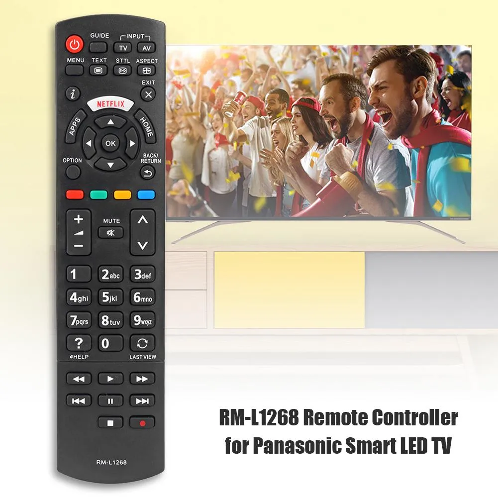 שלט לטלוויזיה חכמה פנסוניק Panasonic דגם RM-L1268 – תמונה 2