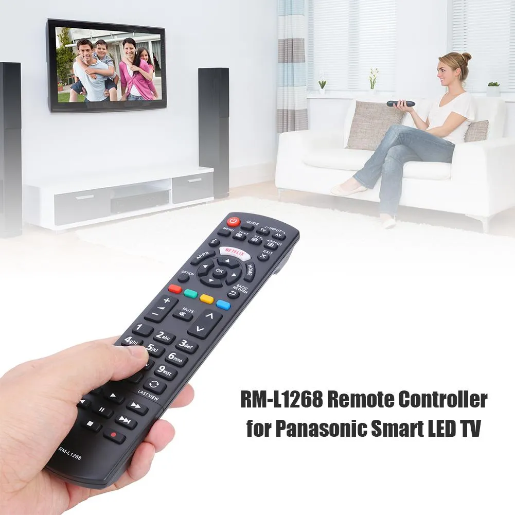 שלט לטלוויזיה חכמה פנסוניק Panasonic דגם RM-L1268 – תמונה 4