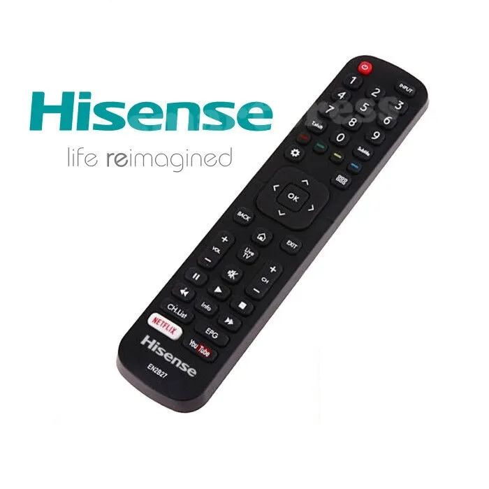 שלט מקורי לטלוויזיה חכמה הייסנס Hisense SMART TV EN2B27