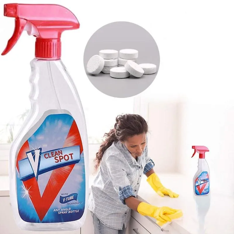 VClean Spot – תרסיס + טבליות לניקוי יסודי רב תכליתי!