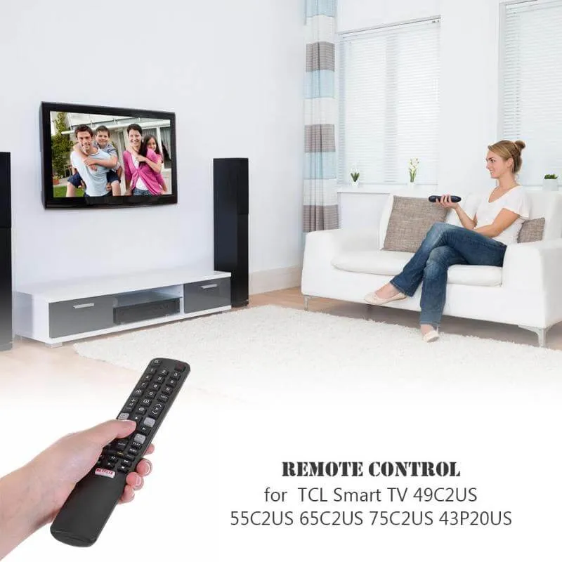שלט לטלוויזיה חכמה טיסיאל TCL SMART TV LCD דגם ARC802N YUI1 – תמונה 3