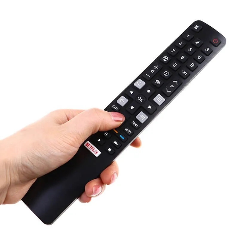 ⁦שלט לטלוויזיה חכמה טיסיאל TCL SMART TV LCD דגם RC802N YUI1⁩ – תמונה ⁦2⁩