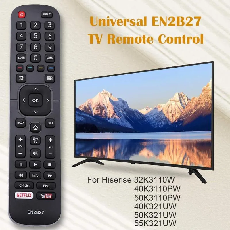 שלט לטלוויזיה חכמה הייסנס Hisense SMART TV EN2B27 – תמונה 2