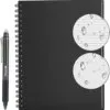 A4-Dot lined Black