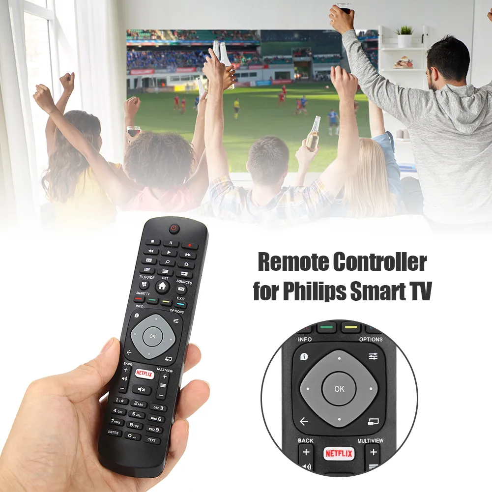 שלט רחוק לטלוויזיה חכמה של PHILIPS פיליפס! – תמונה 4