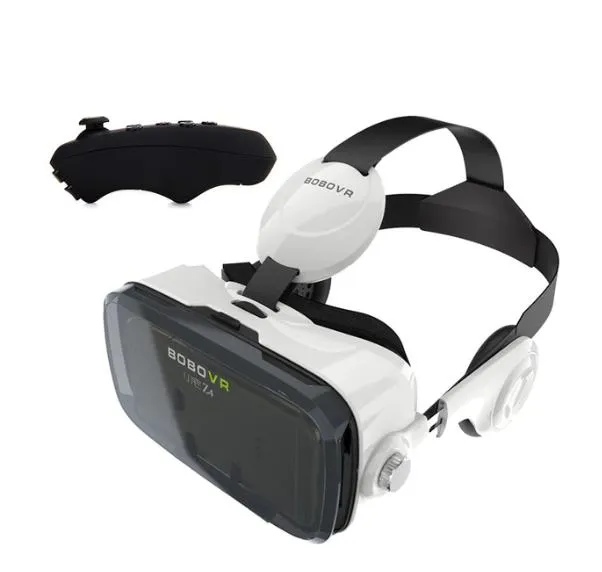משקפי מציאות מדומה BOBOVR משולבות אוזניות ושלט בלוטות