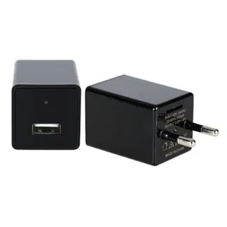 מצלמה נסתרת במטען קיר אלחוטית WIFI באיכות FULL HD 1080P כוללת אפליקציה מותאמת