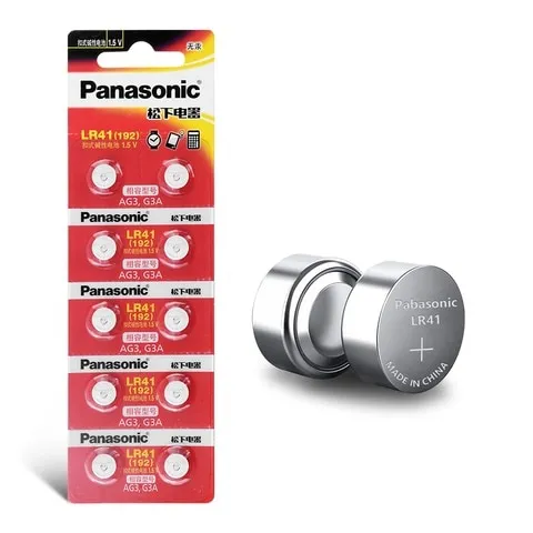 סוללות אלקליין LR41 V1.5 פנסוניק PANASONIC