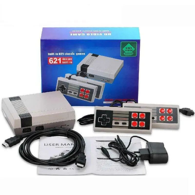 מגאסון HD – קונסולת המשחקים של פעם עם חיבור HDMI ו-621 משחקים!