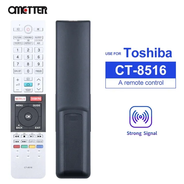 שלט לטלוויזיה טושיבה TOSHIBA דגם CT-8516