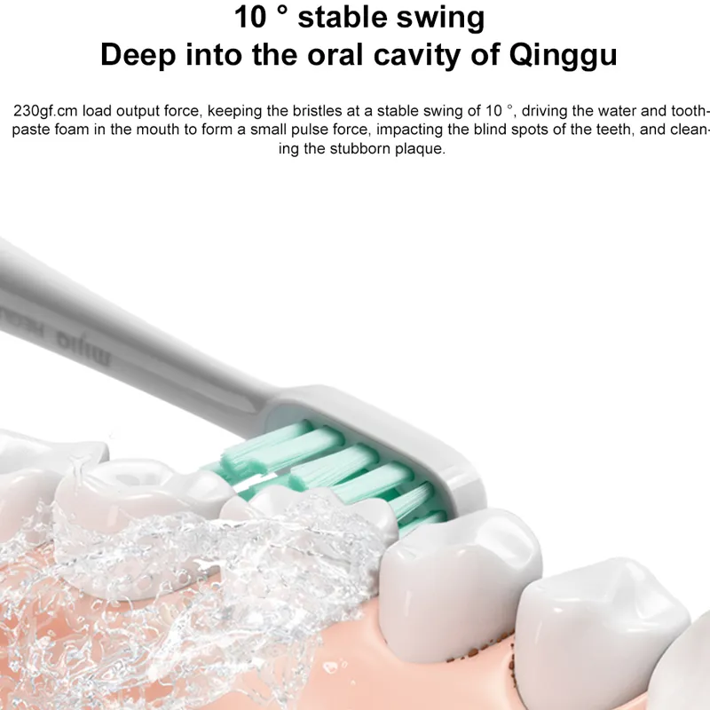 מברשת שיניים חשמלית חכמה שיאומי Xiaomi Smart Toothbrush דגם חדש! – תמונה 6