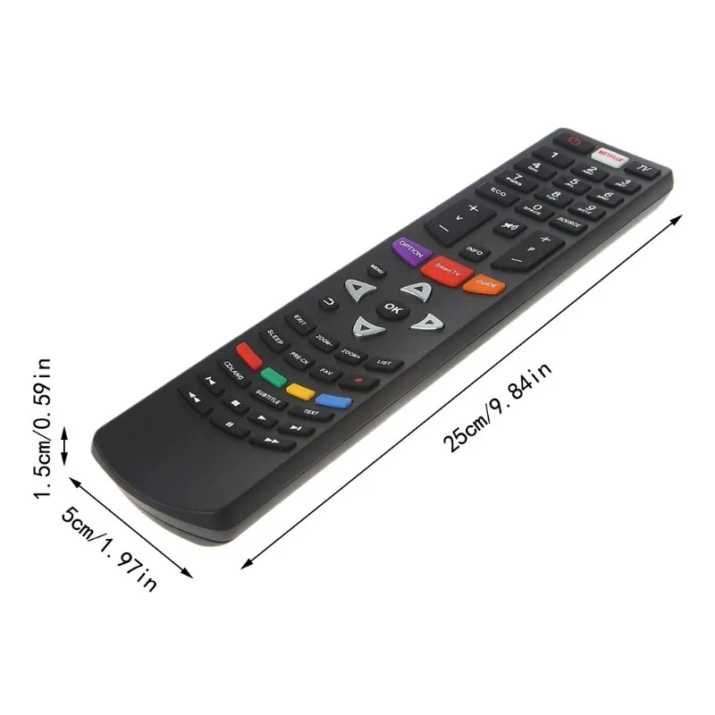 ⁦שלט אוניברסלי לטלוויזיות טי סי אל TCL דגם RC311 FUI1 – עם כפתור לנטפליקס!⁩ – תמונה ⁦6⁩
