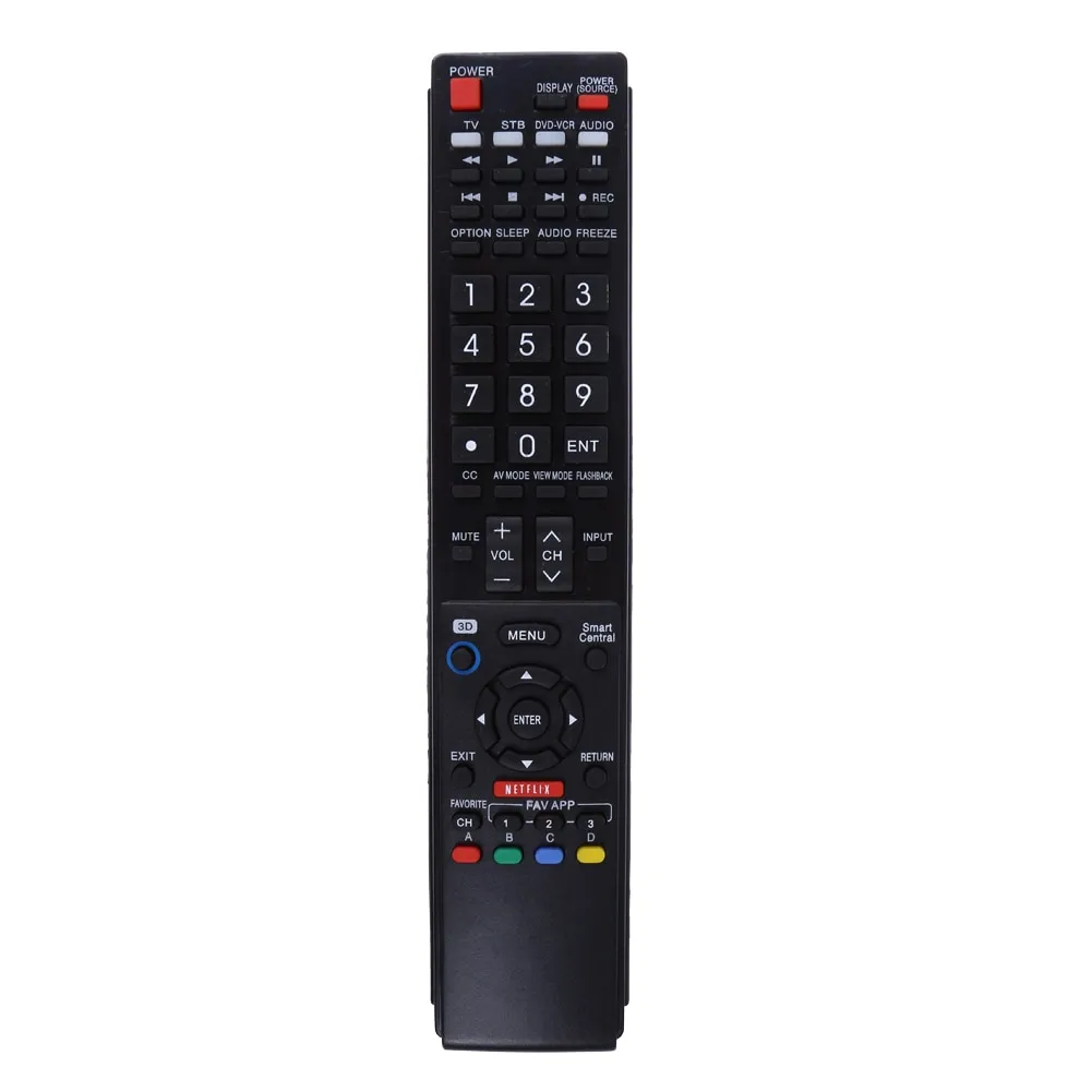 שלט אוניברסלי לטלוויזיות שארפ Sharp AQUOS – עם כפתור לנטפליקס!