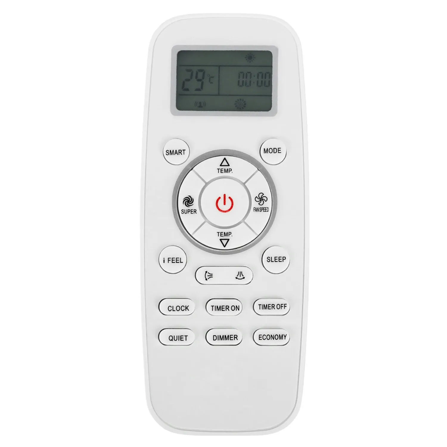 ⁦שלט ‏למזגן הייסנס Hisense DG11L1-03 DG11L1-01 DG11L1-04⁩ – תמונה ⁦2⁩