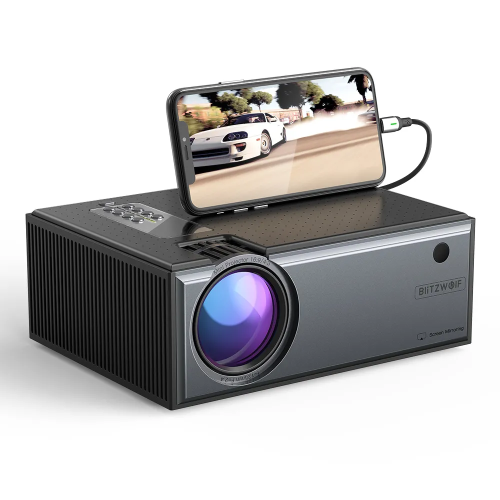 מקרן Blitzwolf באיכות HD – הדגם החדש!