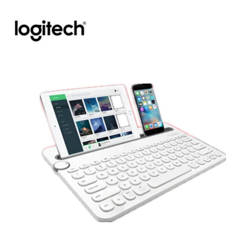 ⁦מקלדת Bluetooth דגם Logitech K480 מעוצבת וקלה במיוחד עם טווח עבודה עד כ-10 מטר⁩ – תמונה ⁦2⁩
