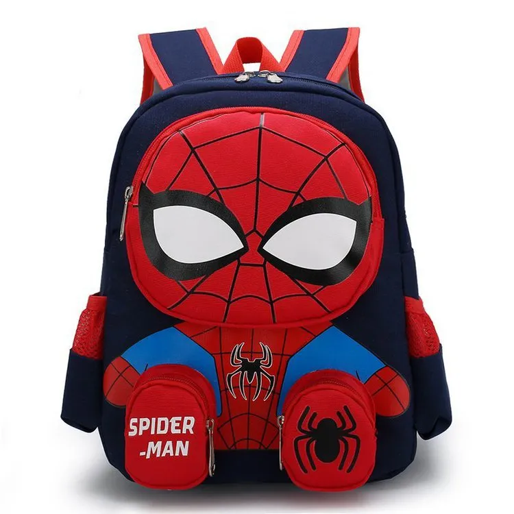 תיק גן לילד דגם ספיידרמן 3D ב-2 צבעים לבחירה!