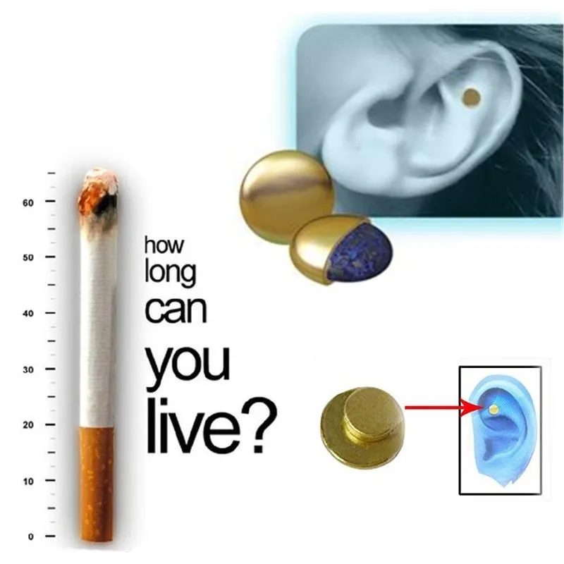 עגיל מגנט לגמילה מעישון – הפסקת עישון עם Quit SMOKING!