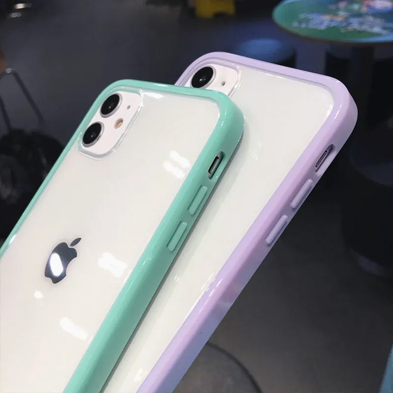 כיסוי שקוף לאייפון IPhone - במגוון צבעים לבחירה! – תמונה 5
