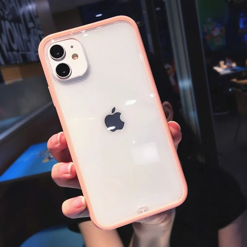 כיסוי שקוף לאייפון IPhone - במגוון צבעים לבחירה! – תמונה 2