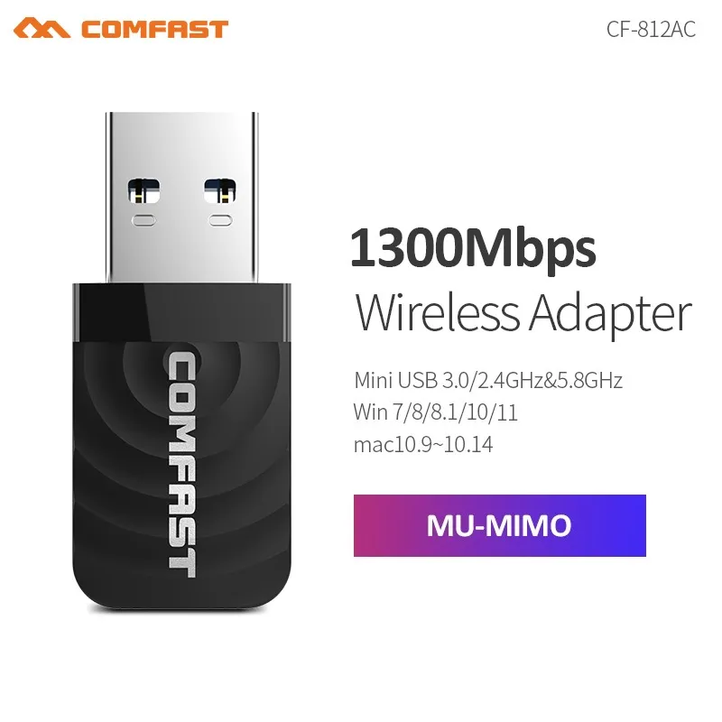 ⁦מגדיל טווח Usb Wifi במהירות גבוהה במיוחד 1300Mbps⁩ – תמונה ⁦2⁩