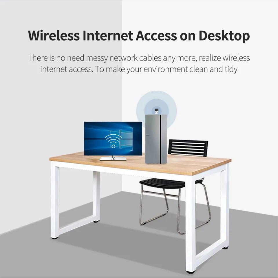 ⁦מגדיל טווח Usb Wifi במהירות גבוהה 650Mbps⁩ – תמונה ⁦4⁩