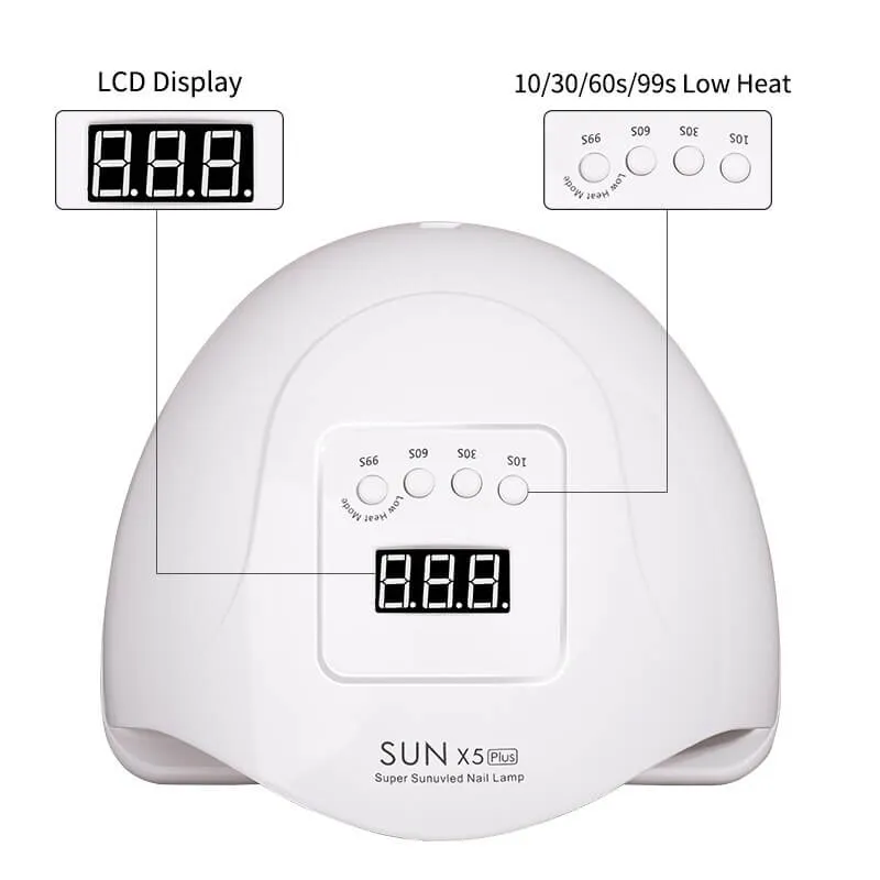 ⁦מכונה מקצועית לייבוש לק ג’ל SUN X5 PLUS⁩ – תמונה ⁦3⁩
