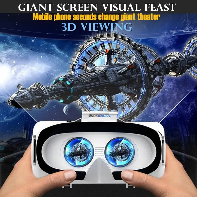 משקפי מציאות מדומה VR – תומך בכל סוגי הסמארטפונים! – תמונה 5