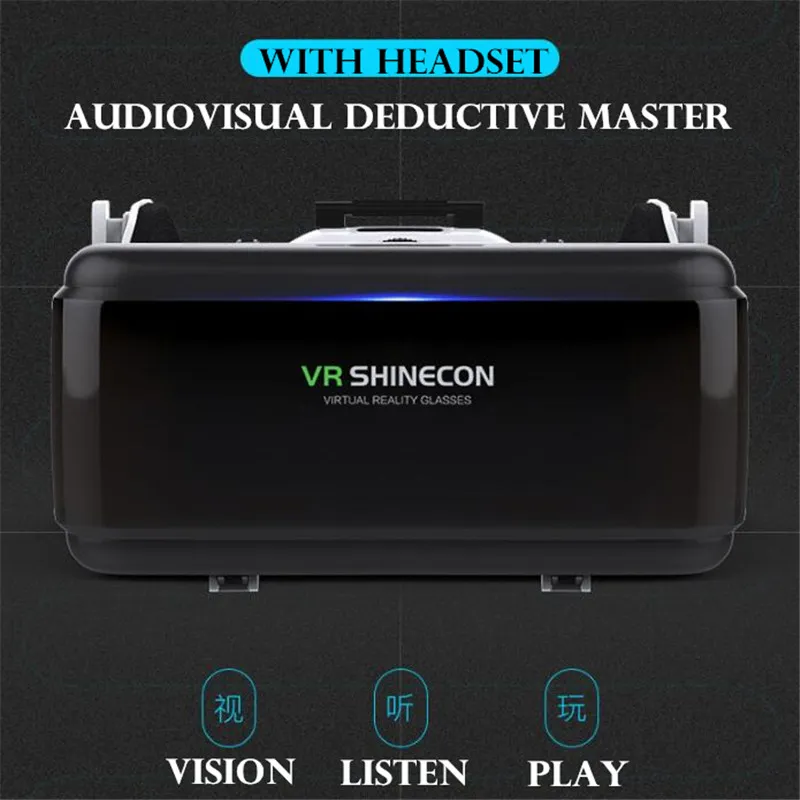 משקפי מציאות מדומה VR – תומך בכל סוגי הסמארטפונים! – תמונה 4