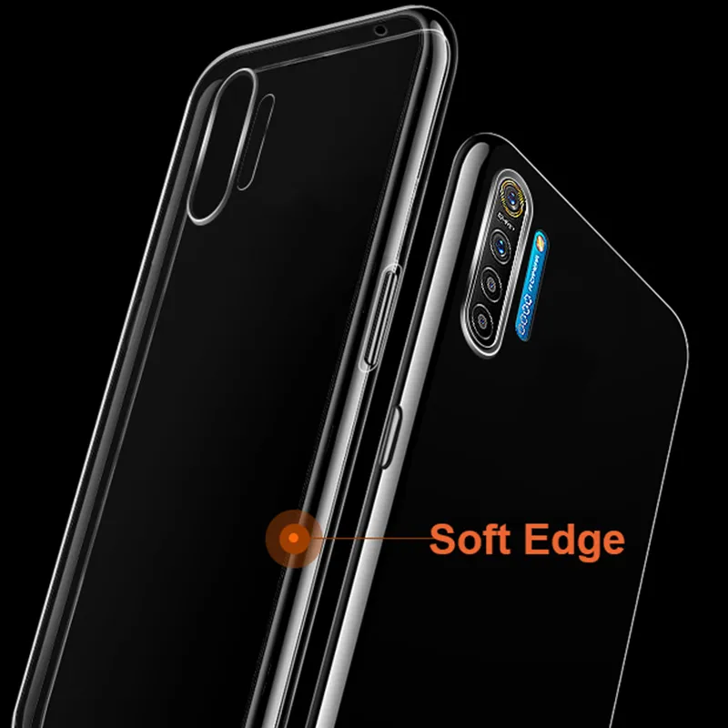 ⁦כיסוי סיליקון עם בולמי זעזועים בפינות ל - Realme 5S רילמי!⁩ – תמונה ⁦3⁩