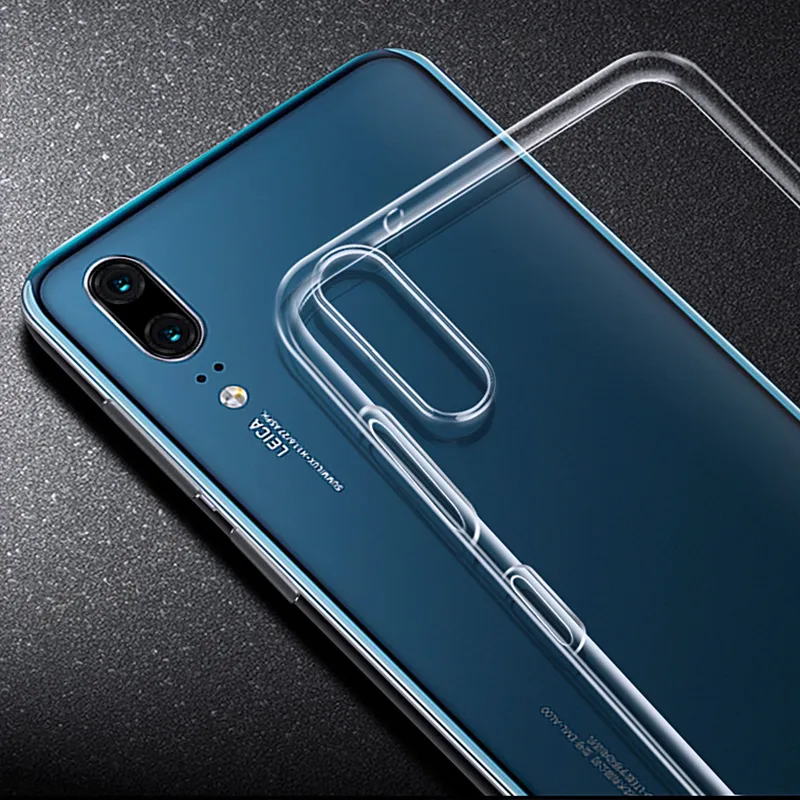 ⁦כיסוי סיליקון עם בולמי זעזועים בפינות ל HUAWEI Mate 30 Lite (וואווי)⁩ – תמונה ⁦3⁩